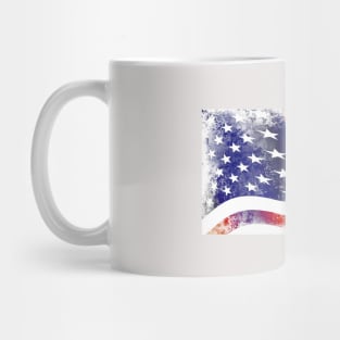 American Flag Mug